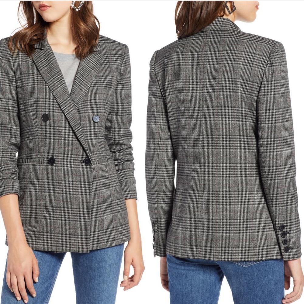 Halogen Double Breasted Blazer